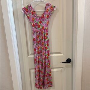 Posh Peaunt Tie Back Jumpsuit Size 7-8